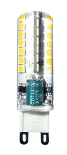 Лампа светодиодная ECOLA G9QV50ELC G9 5,0W 220V 4200K 320° 58х16 мм