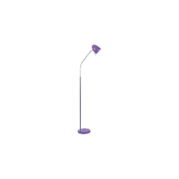 Напольный светильник CAMELION KD-309 C12 фиолетовый (Светильник напольный, торшер, 230V 40W E27)