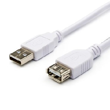 кабель ATCOM (АТ3788) USB 2.0 AM - AF 0.8м (10)