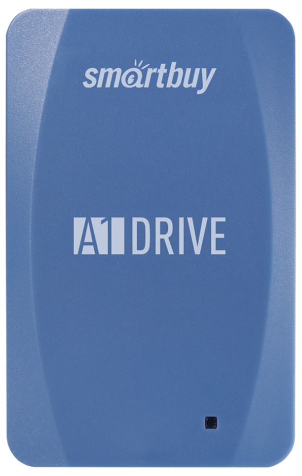 Накопитель SMARTBUY (SB512GB-A1C-U31C) внешний SSD a1 drive 512gb usb 3.1 синий