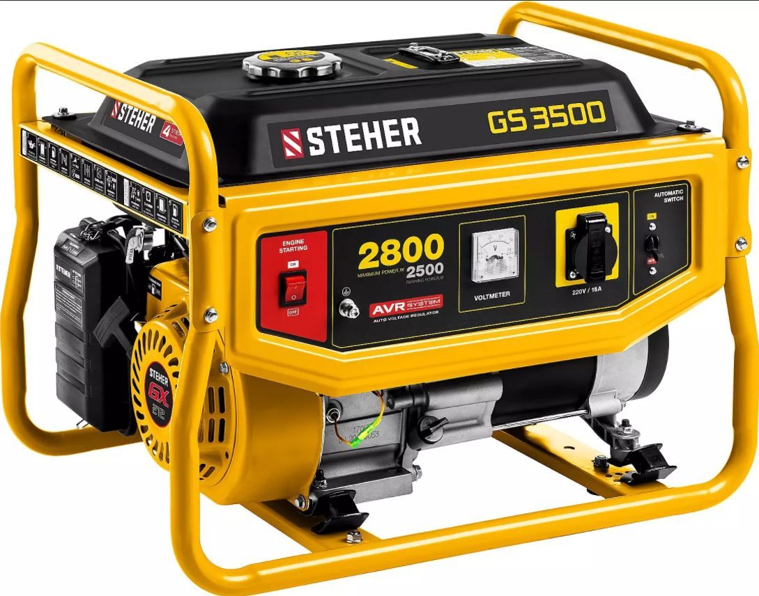 Бензиновый генератор STEHER GS-3500 Бензиновый генератор