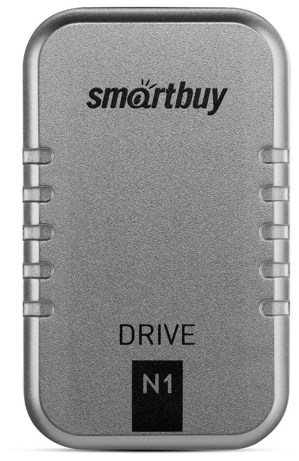 Накопитель SMARTBUY (SB128GB-N1S-U31C) внешний SSD n1 drive 128gb usb 3.1 silver