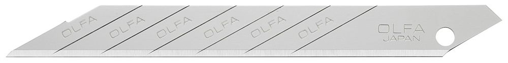 Нож OLFA OL-SAB-10B Сегментированные лезвия 9х80х0.38 мм 10 шт.