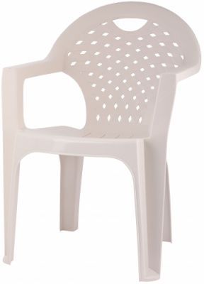Мебель из пластика АЛЬТЕРНАТИВА М8150 кресло (бежевый)