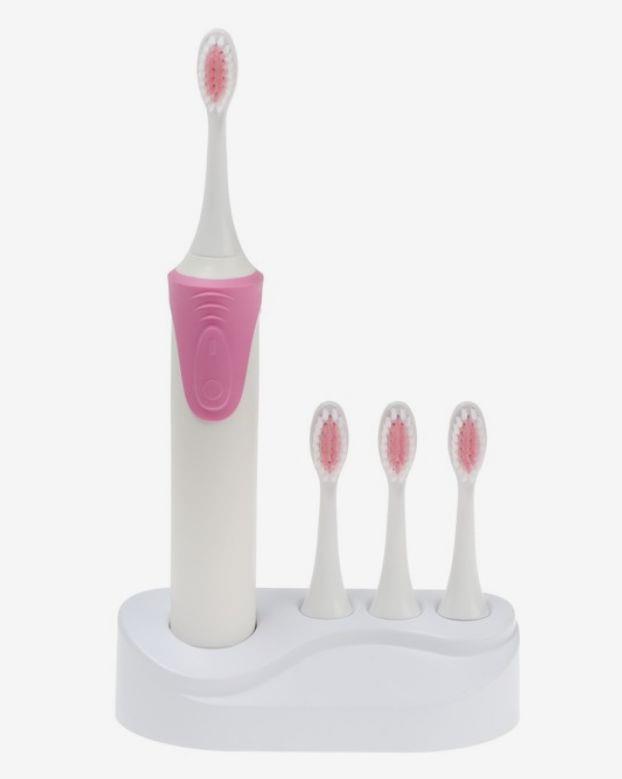 Электрическая зубная щётка LUAZON HOME LP-009, розовая 7915637