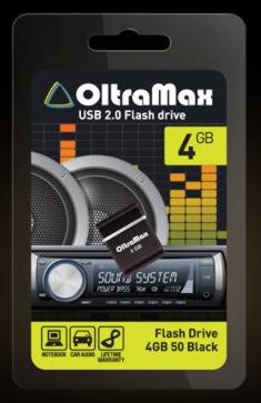 USB флэш-накопитель OLTRAMAX 4GB 50 черный