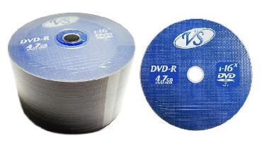 Оптический диск VS DVD-R 4.7GB 16x BULK (50)