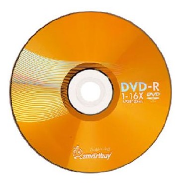 Оптический диск SMARTBUY (SB000129) DVD-R 4, 7GB 16X CB-25