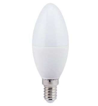 Лампы светодиодные ECOLA C4LW80ELC CANDLE LED 8,0W 220V E14 2700K свеча (композит) 100X37