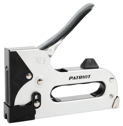 Степлер PATRIOT 350007503 Platinum SPQ-112L скобы тип 140 (6-14мм), профессиональный, в комплекте 1000 скоб