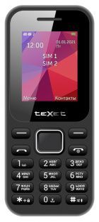 телефон TEXET TM-122 цвет черный