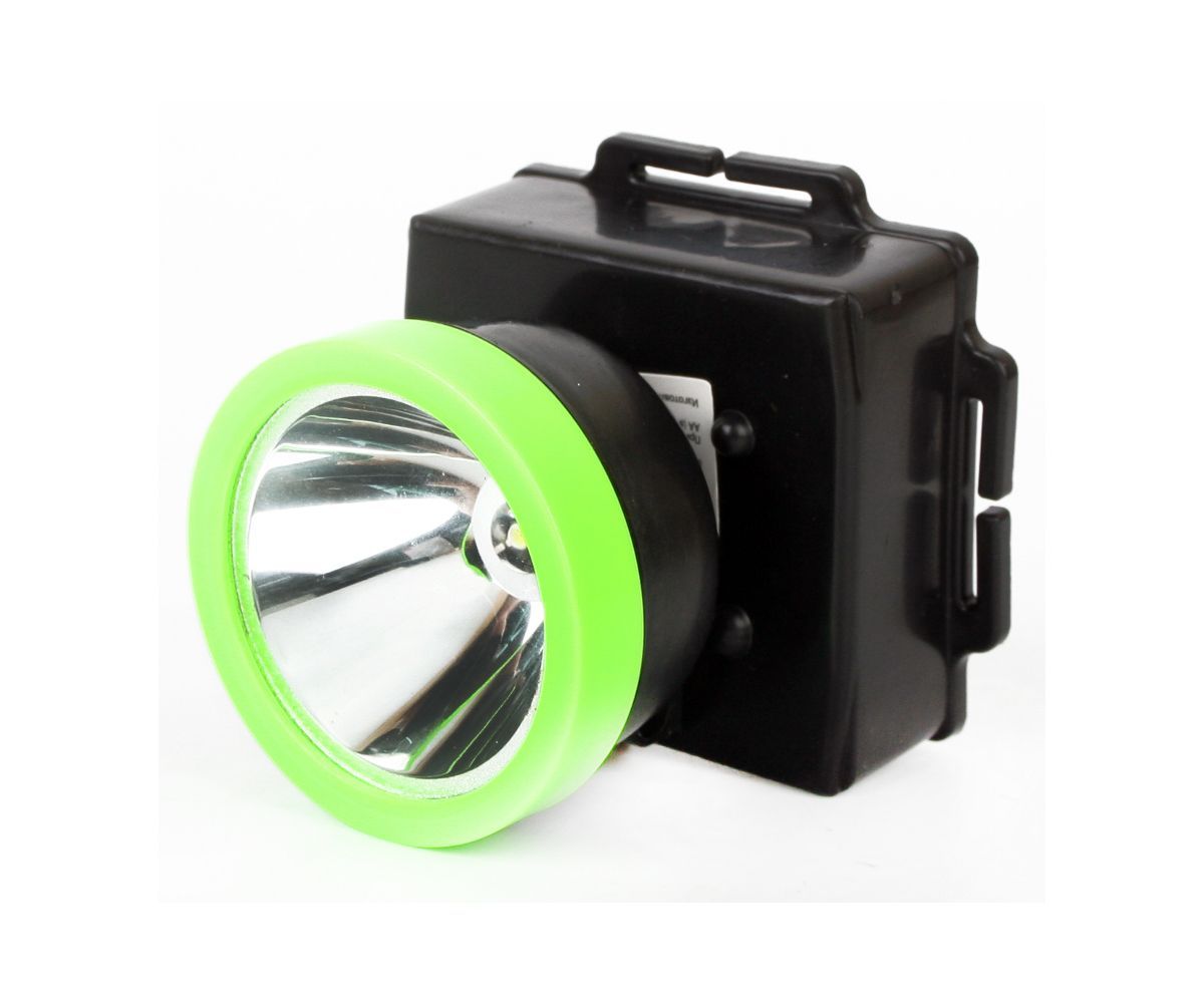 Cветодиодный фонар ULTRAFLASH (14254) LED53762 (фонарь налобн, черный, 1LED 0,5Вт, 1 реж, 3XR6, пласт, коробка)
