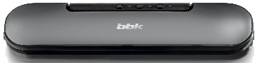 Упаковщик BBK BVS601 темно-серый/серебро