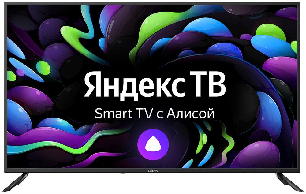 LED-телевизор DIGMA DM-LED50UBB31 UHD SMART Яндекс