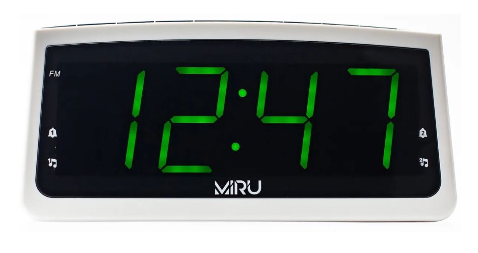 Радио-часы MIRU CR-1009 (с ЗУ) Радио-часы