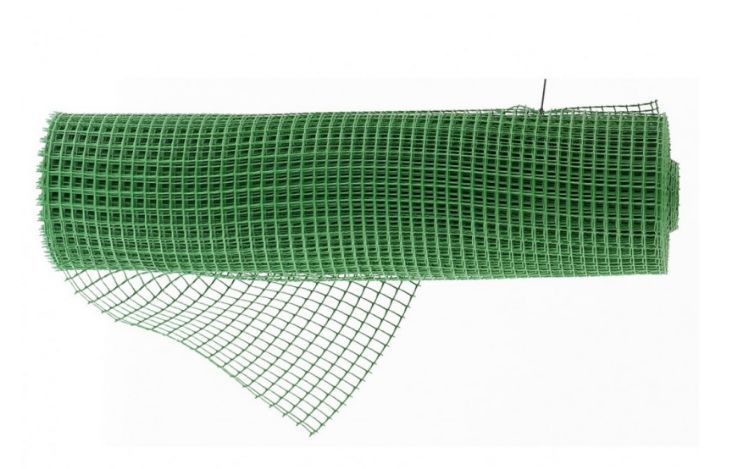 Сетка RUSSIA Решетка заборная в рулоне, облегченная, 1.5 х 25 м, ячейка 70 х 70 мм, 64523