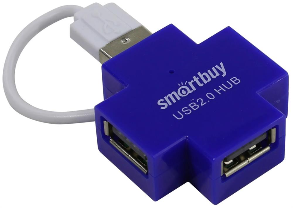 USB-устройство SMARTBUY SBHA-6900-B 4 порта синий