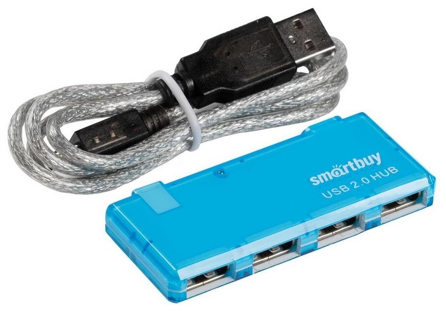 USB-устройство SMARTBUY (SBHA-6110-B) 4 порта синий