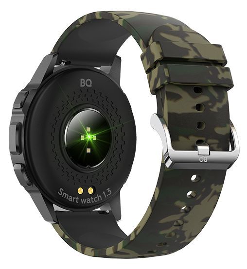 Смарт-часы BQ Watch 1.3 Black+Cammo Wristband