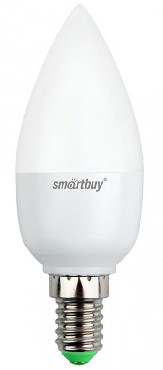 Светодиодная лампа SMARTBUY C37-05W/4000/E14 (10)