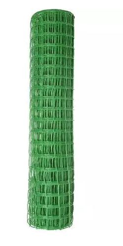 Сетка GRINDA 422275 Решетка садовая цвет зеленый, 1х10 м, ячейка 60х60 мм