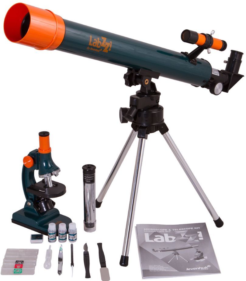 Набор оптики LEVENHUK LABZZ MT2: микроскоп и телескоп набор