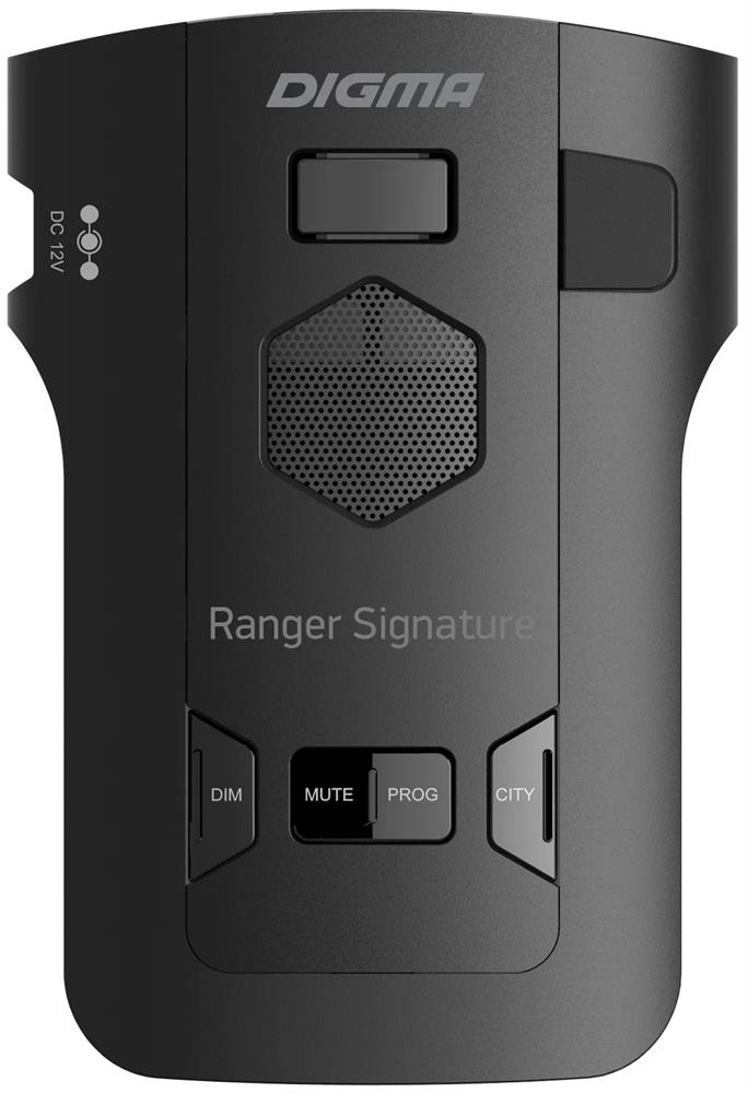 Радар-детектор DIGMA Радар-детектор Ranger Signature GPS приемник черный