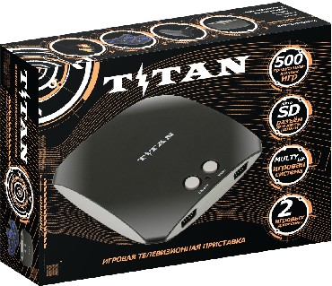 игровая консоль MAGISTR Titan - 3 - [500 игр] черный
