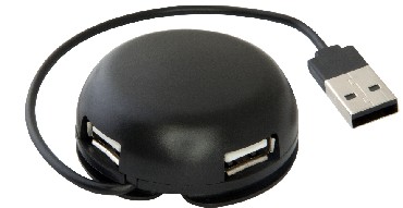 USB-хаб DEFENDER (83201) QUADRO LIGHT USB 2.0